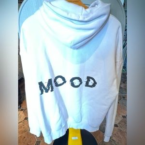 Young LA size, large hoodie, white